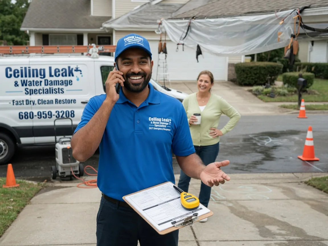 Ceiling Leak Cleanup Decatur, IL FAQs